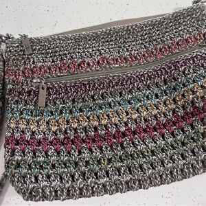 The Sak Multicolor Crochet Crossbody Bag